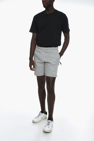 Fleeced Cotton UNISEX Shorts with Drawstring Waist