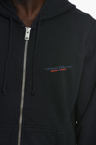 Felpa Hoodie S-GINN con Zip
