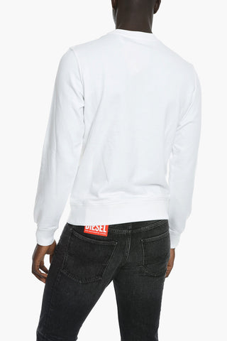 S-GINN Crewneck Sweatshirt with Logo Print