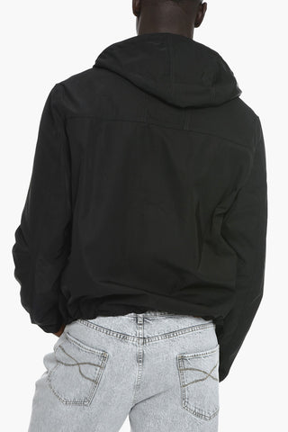 Windbreaker with Buckle Detail