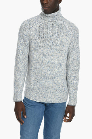 Cashmere-blend Jumper with Turtleneck