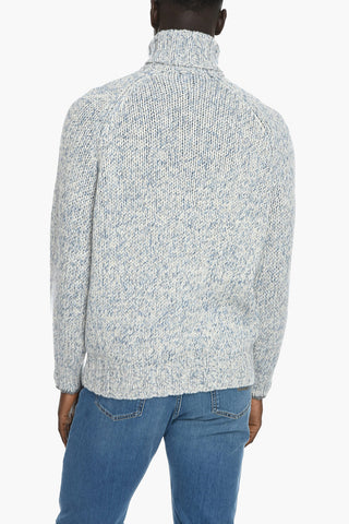 Cashmere-blend Jumper with Turtleneck