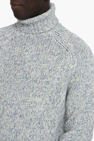 Cashmere-blend Jumper with Turtleneck