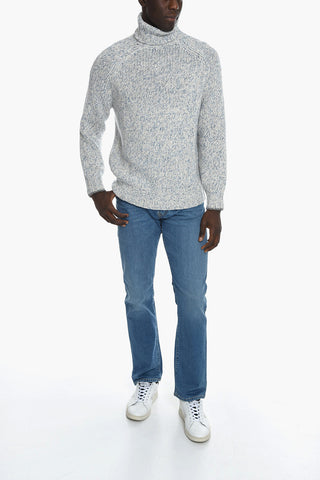 Cashmere-blend Jumper with Turtleneck