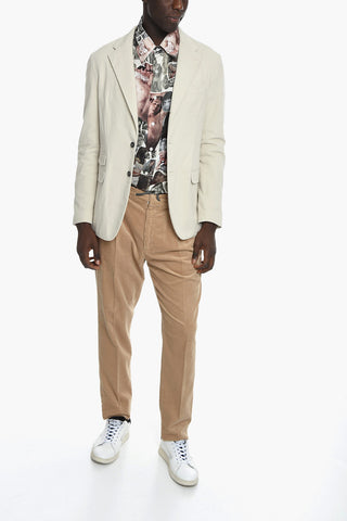 Unlined CATCH2 Blazer with Flap Pockets