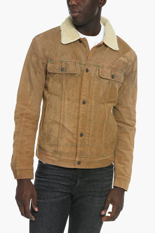 D-BARCY Denim Shearling Jacket