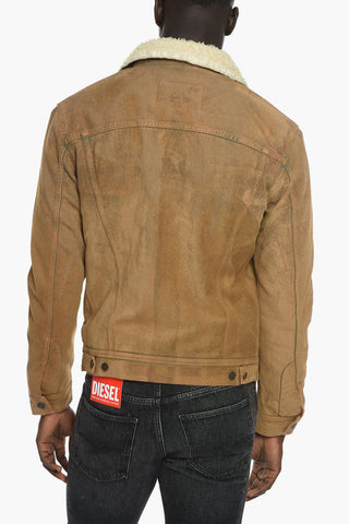 D-BARCY Denim Shearling Jacket