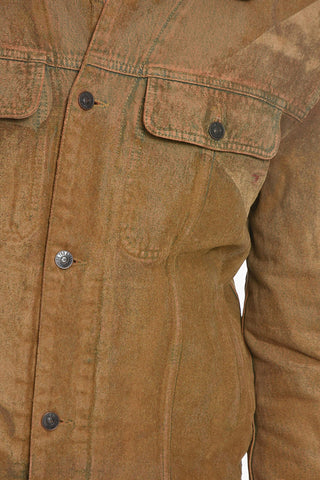 D-BARCY Denim Shearling Jacket