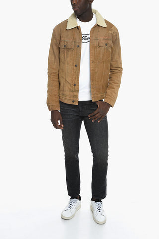D-BARCY Denim Shearling Jacket