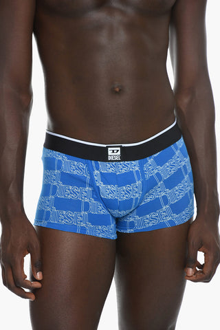 Logoed at the Waist UMBX-DAMIEN 3 Pairs of Boxers Set