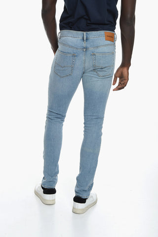 Jeans D-LUSTER con Lavaggio Chiaro 16cm