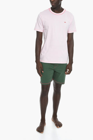 UMSET-JUST-TOMY Pajama with Logoed Shorts