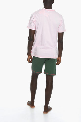 UMSET-JUST-TOMY Pajama with Logoed Shorts