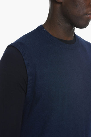 Crew Neck Pure Cashmere Vest