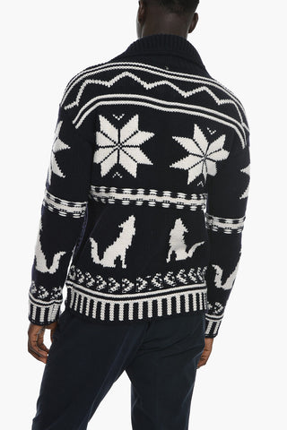 Maglia a Collo Alto con Zip