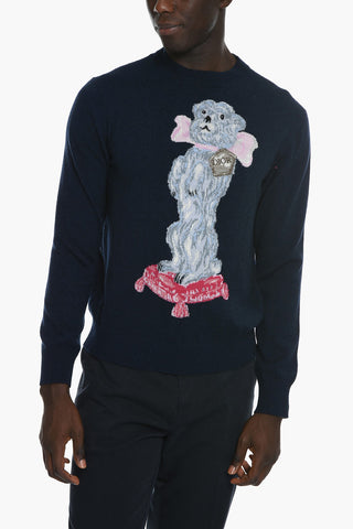 Maglia BOBBY in Cashmere con Ricamo