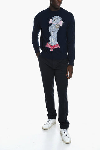 Maglia BOBBY in Cashmere con Ricamo