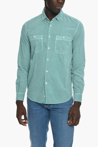 Velour Long-sleeved Shirt