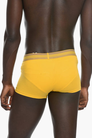 Set 3 Boxer in Cotone Stretch con Banda Elastica Logata