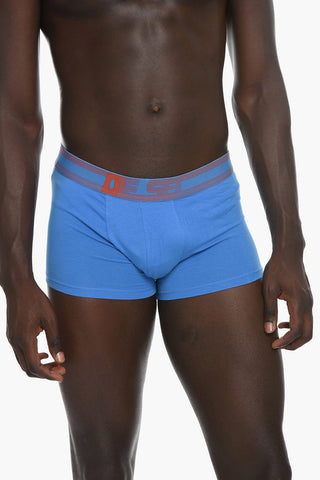 Set 3 Boxer in Cotone Stretch con Banda Elastica Logata