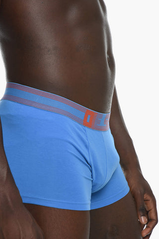 Set 3 Boxer in Cotone Stretch con Banda Elastica Logata