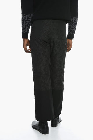 Crew Neck Wool Blend Pullover with Teddy Insert