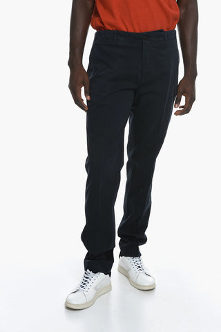 ID Cotton Stretch Mid-rise MALGA Chino Pants