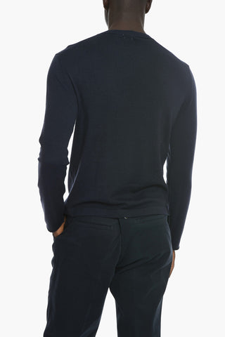 Crew Neck Pure Wool Sweater