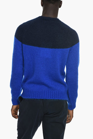 Mohair-blend Crewneck Sweater