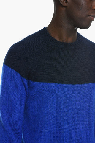 Mohair-blend Crewneck Sweater
