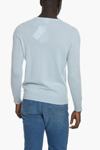 Cashmere Sweater with V-neckline