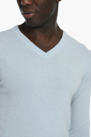 Cashmere Sweater with V-neckline