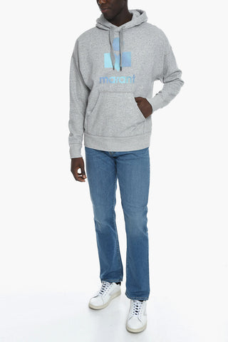 MILEY Hoodie Sweatshirt with Logo Print