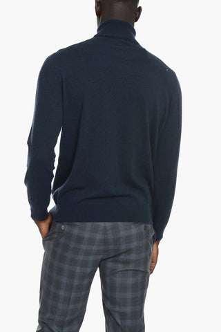 ROAD TO EXCELLENCE Maglia a Collo Alto in Cashmere