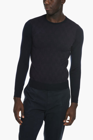 Maglia Girocollo in Lana Vergine