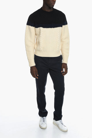 Maglione Aran in Misto Cashmere