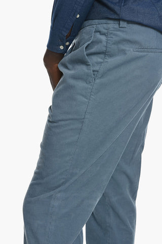 Pantaloni in Corduroy a Una Pince