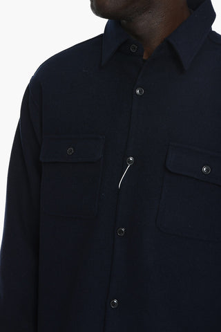 Wool-blend CASTOR Overshirt