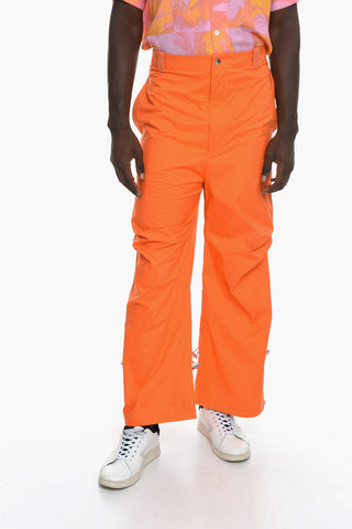 Pantaloni da Paracadutista con Logo Patch sul Retro