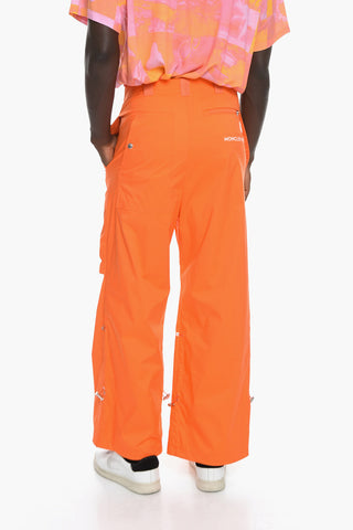 Pantaloni da Paracadutista con Logo Patch sul Retro