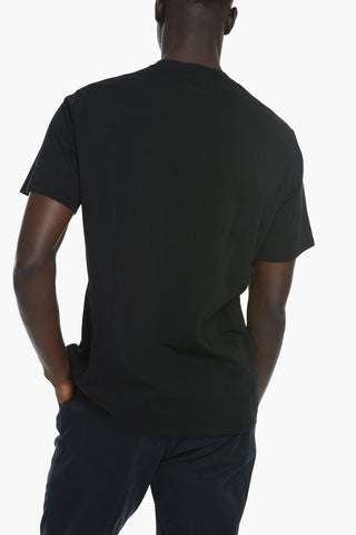 embroidered and printed NOT ANNIVERSARY t-shirt