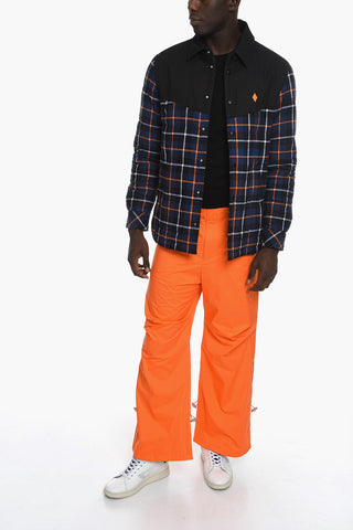 Checkered Padded Overshirt