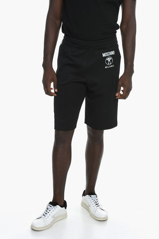 COUTURE Contrasting Band Shorts