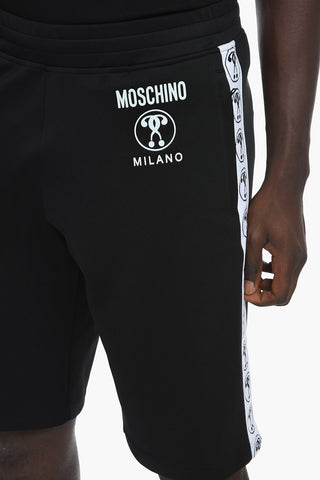 COUTURE Contrasting Band Shorts