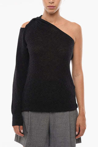 Maglia Monospalla BAUREL in Misto Lana