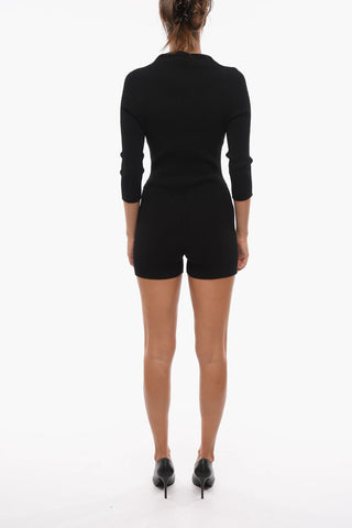 Jumpsuit HELENA in Misto Viscosa a Costine