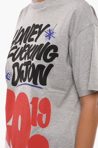 PATER PAID Maxi Printed Frontal UNISEX Crew-Neck T-shirt