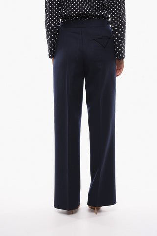 Pantaloni In Lana Regular Fit