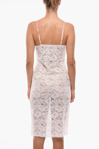 Lace Slip Dress with Removable Padded Cups