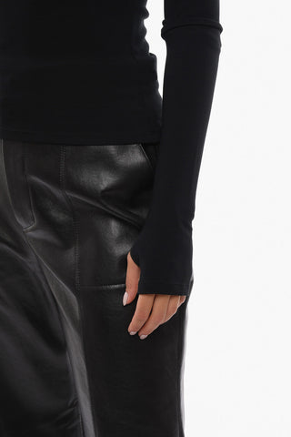 Stretchy Modal Off-shoulder Top
